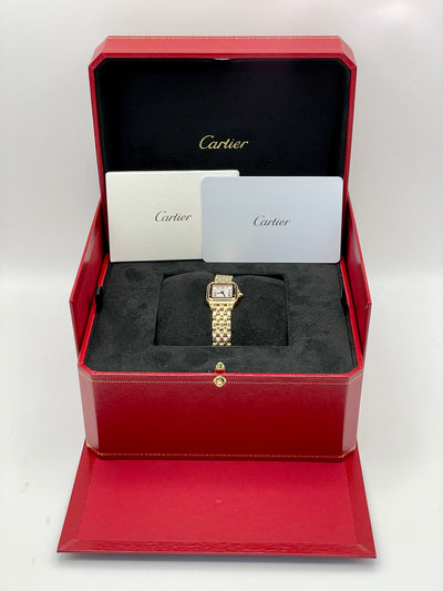 2025 Cartier Panthere de Cartier Mini 25 x 18mm Yellow Gold WGPN0048