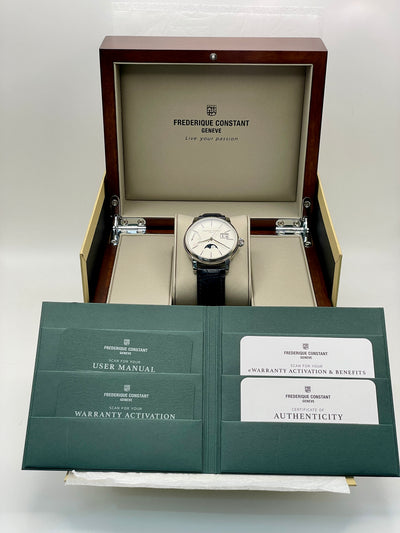 2025 Frederique Constant Classic Power Reserve Big Date 40mm Stainless Steel FC-735S3H6