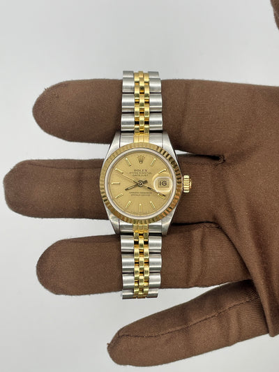 1988 Rolex Datejust Box and Papers 26mm Stainless Steel/Yellow Gold 69173