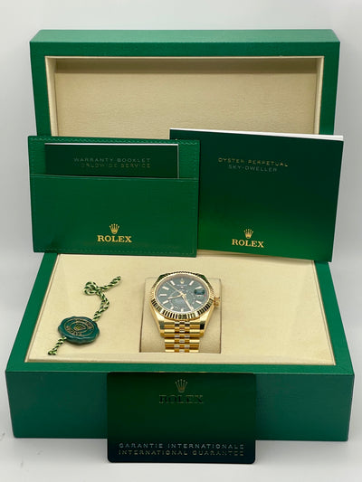 2025 Rolex Sky-Dweller 42mm Yellow Gold 336938