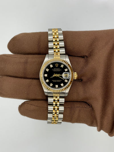 1987 Rolex Datejust 26mm Stainless Steel/Yellow Gold 69173