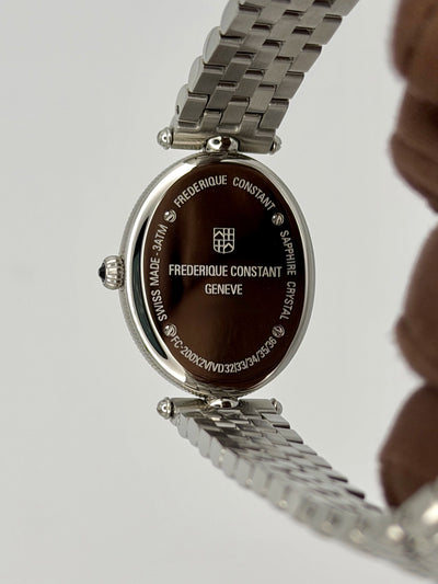 2026 Frederique Constant Classics Art Deco Oval 30mm Stainless Steel FC-200MPW2V6B