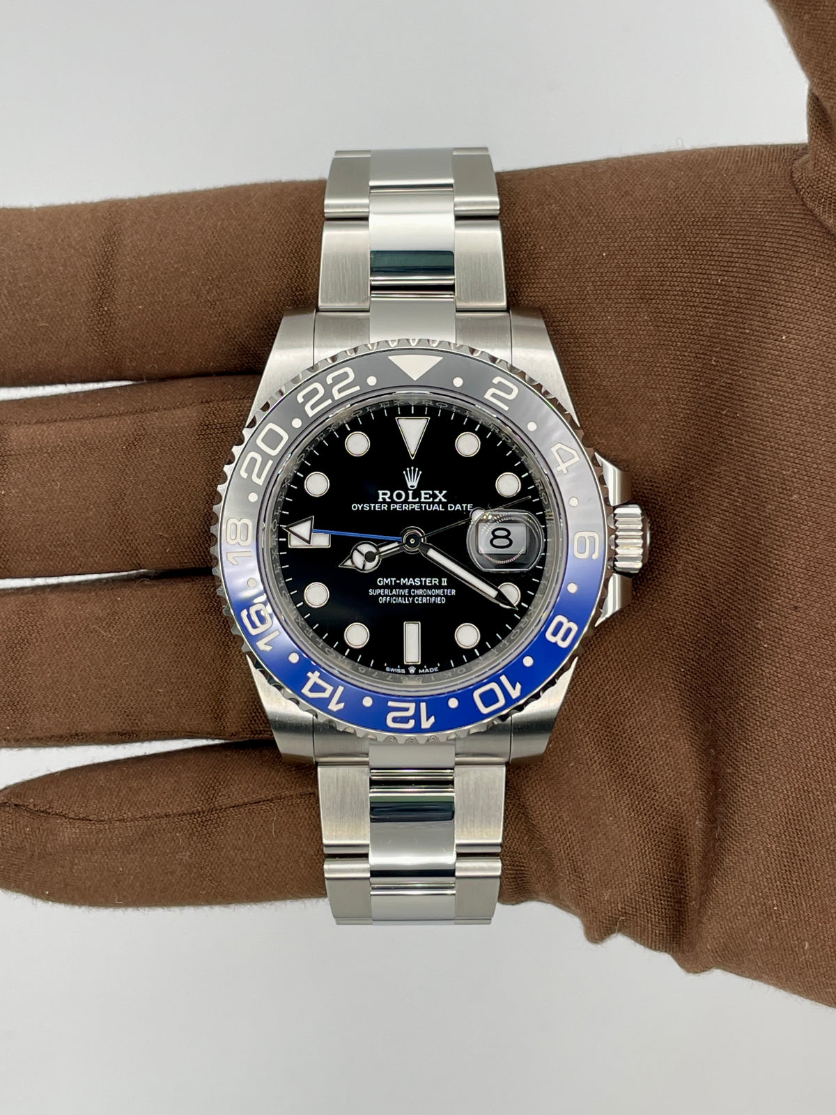 2025 Rolex GMT-Master II Batman 40mm Stainless Steel 126710BLNR-0003