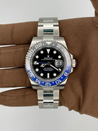 2025 Rolex GMT-Master II Batman 40mm Stainless Steel 126710BLNR-0003