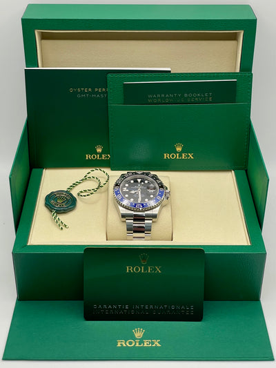 2025 Rolex GMT-Master II Batman 40mm Stainless Steel 126710BLNR-0003