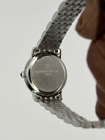 2026 Frederique Constant Classics Slimline Ladies Moonphase 30mm Stainless Steel FC-206MPWD1S6B