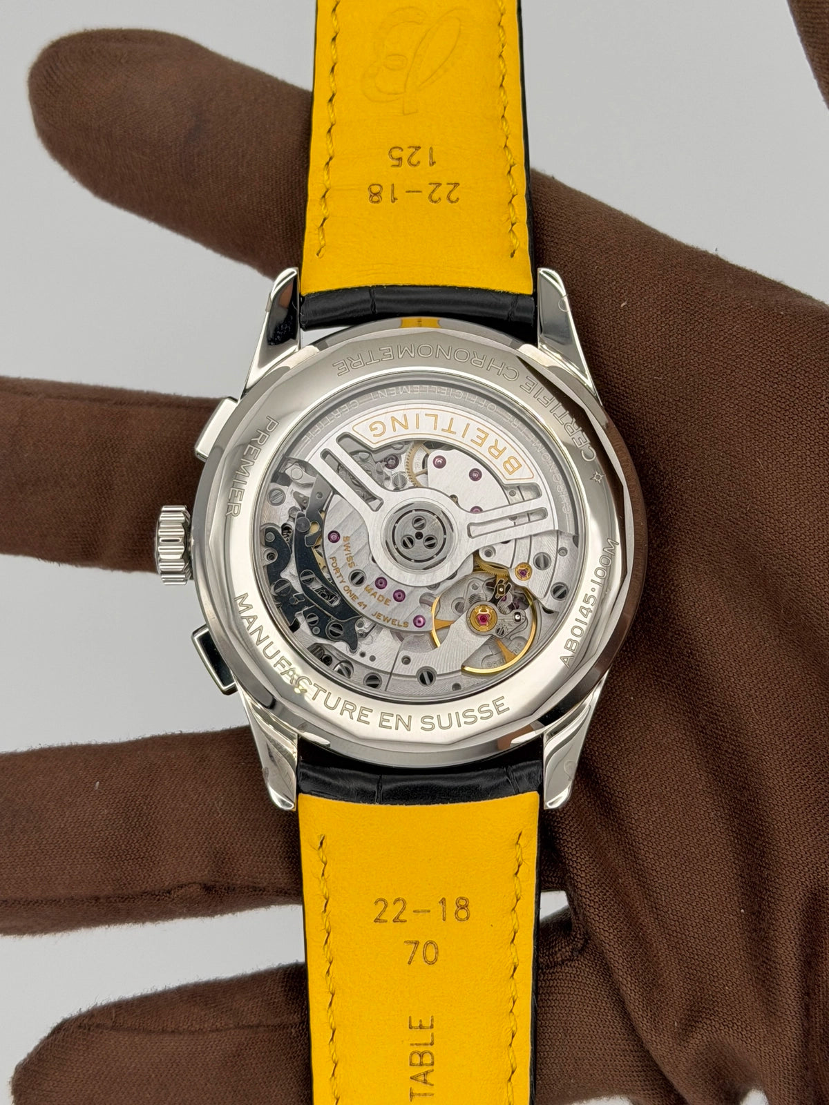 2026 Breitling Premier B01 Chronograph 42mm Stainless Steel AB0145221B1P2