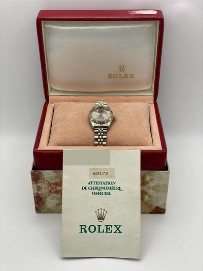 1996 Rolex Datejust 26mm Stainless Steel/Yellow Gold 69173
