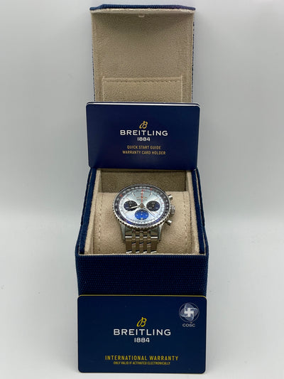 2024 Breitling Navitimer B01 Chronograph 41mm Stainless Steel AB0139241C2A1