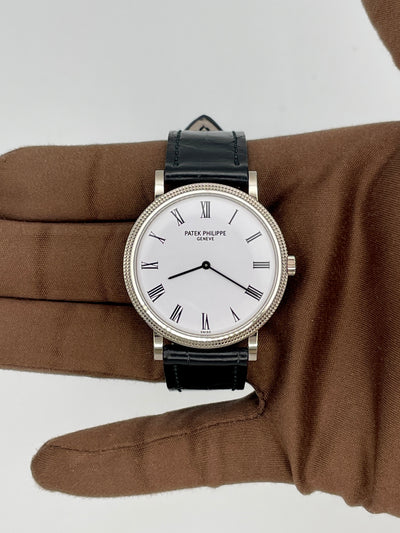 2010 Patek Philippe Calatrava 35mm White Gold 5120G-001