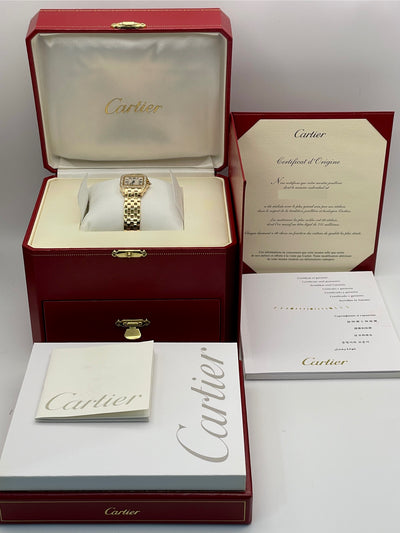 2008 Cartier Santos Demoiselle Taylor Swift 20mm Yellow Gold WF9001Y7