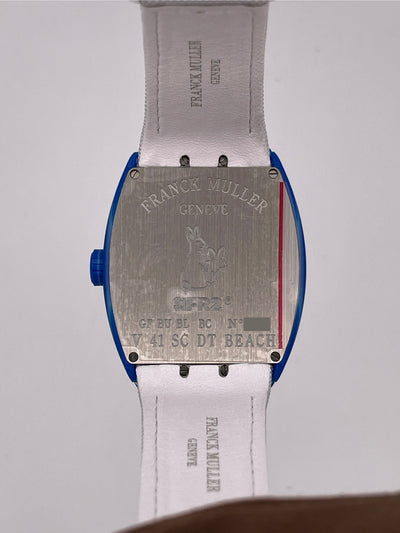 2025 Franck Muller Vanguard Beach #FR2NCK MULLER #FR2 41mm Composite V 41 SC DT BEACH GF BU BL BC