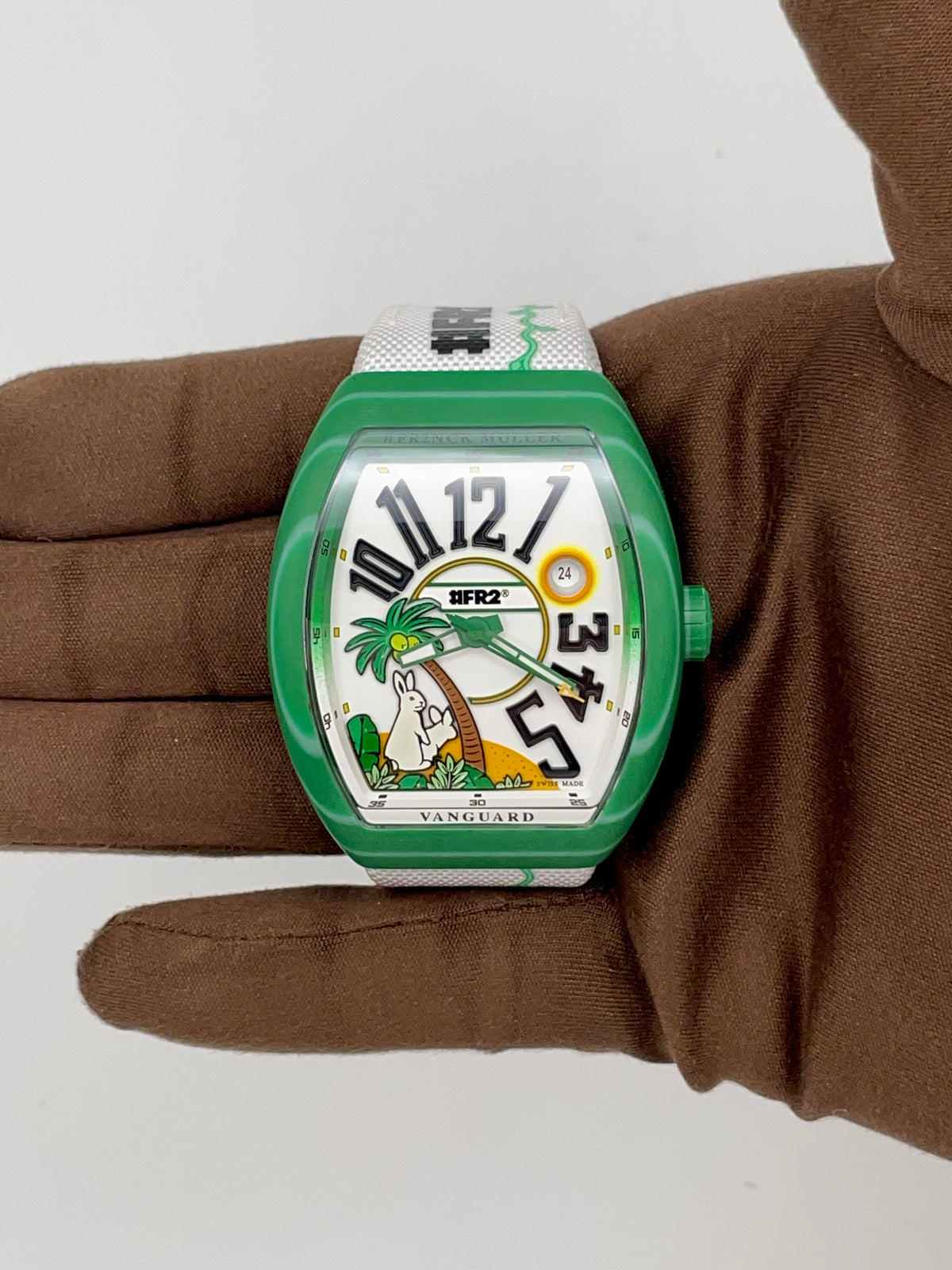 2025 Franck Muller Vanguard Beach #FR2NCK MULLER #FR2 41mm Composite V 41 SC DT BEACH GF VR VE BC