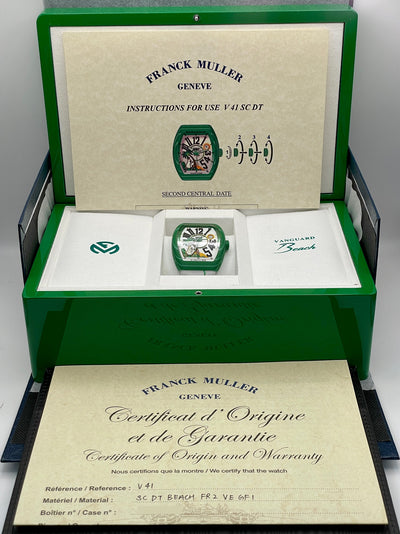 2025 Franck Muller Vanguard Beach #FR2NCK MULLER #FR2 41mm Composite V 41 SC DT BEACH GF VR VE BC