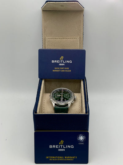 2025 Breitling Premier B01 Chronograph 42mm Stainless Steel AB0145371L1P2