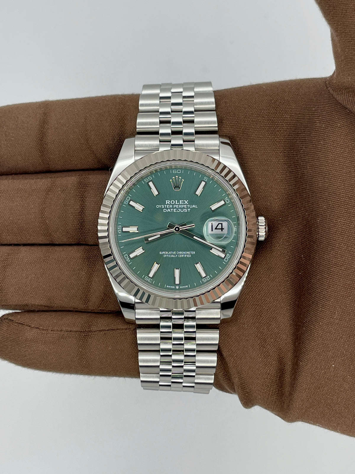 2025 Rolex Datejust 41 41mm Stainless Steel 126334-0028