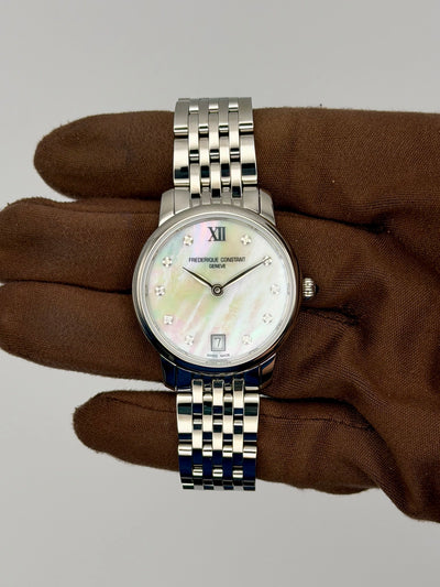 2026 Frederique Constant Classics Slimline Moonphase 30mm Stainless Steel FC-220MPWD1S26B