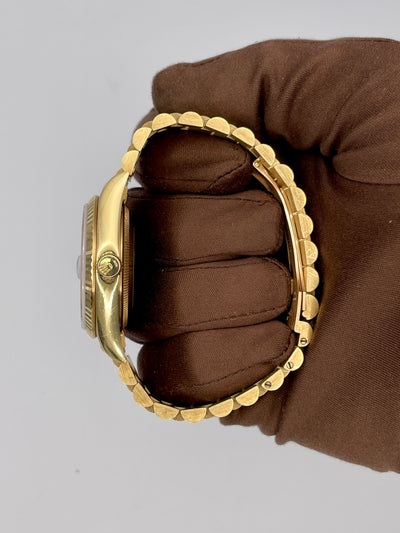 1998 Rolex Day-Date Unpolished 36mm Yellow Gold 18238