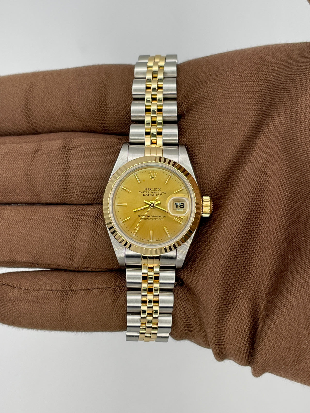 1994 Rolex Lady Datejust 26mm Stainless Steel/Yellow Gold 69173
