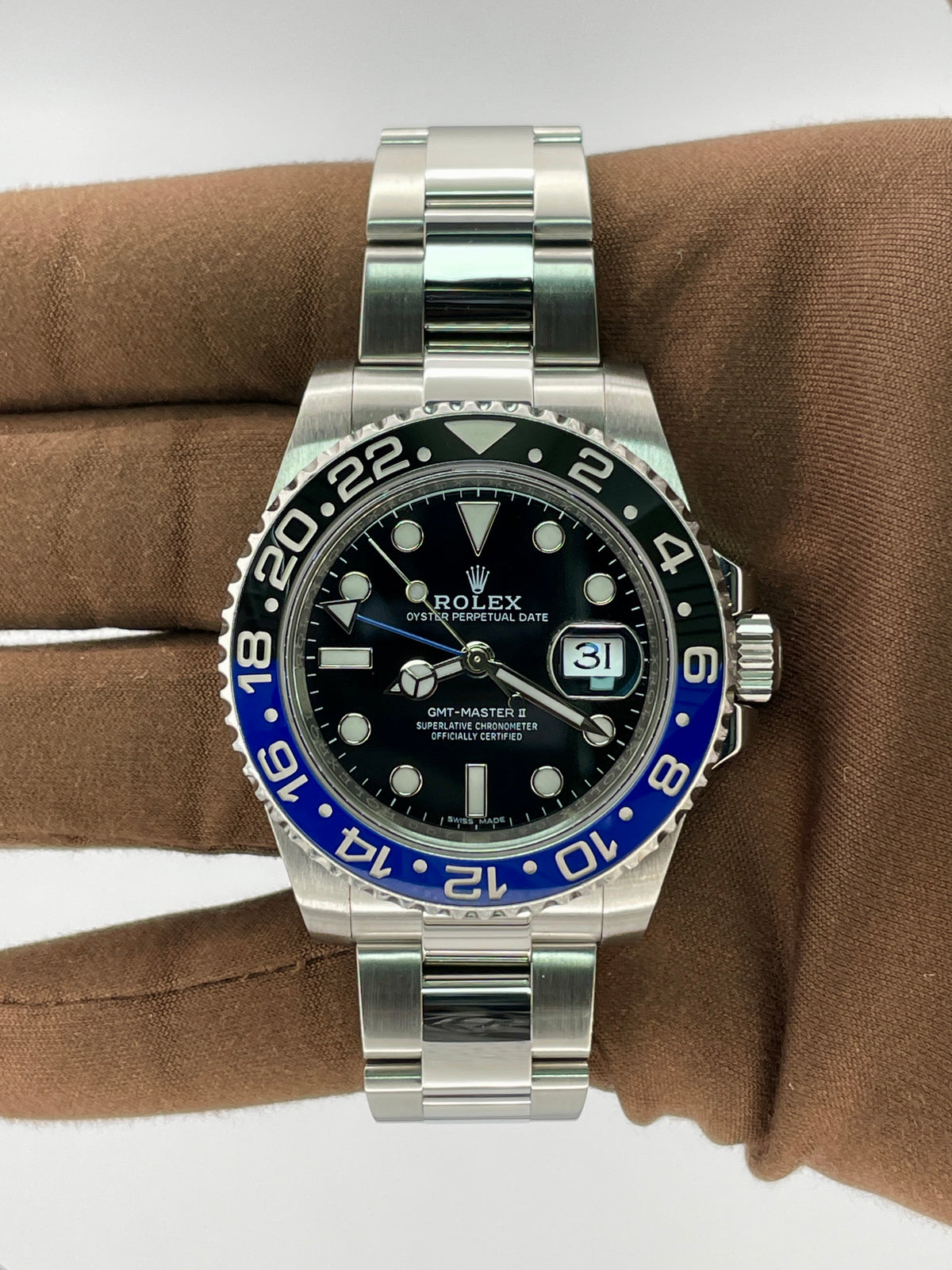 2016 Rolex GMT-Master II 'Batman' Steel 40mm Stainless Steel 116710BLNR