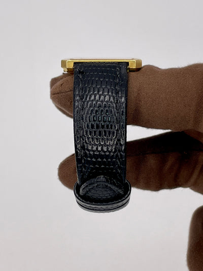1983 Piaget Protocole Lapis Lazuli Dial 25 x 27mm Yellow Gold 9154
