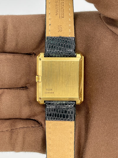1983 Piaget Protocole Lapis Lazuli Dial 25 x 27mm Yellow Gold 9154