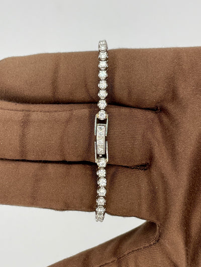 1962 Patek Philippe Ladies Diamond Platinum Bracelet Watch Archive Papers 12mm Platinum 3289/12