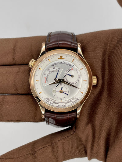 2012 Jaeger-LeCoultre Master Control Geographic 38mm Rose Gold 142.2.92