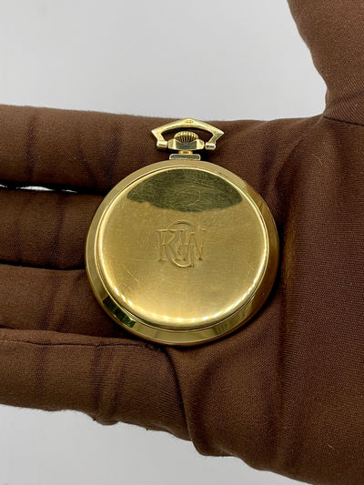 1928 Patek Philippe Pocket Watch Tiffany Stamped with Archive Papers 44mm Yellow Gold N/A