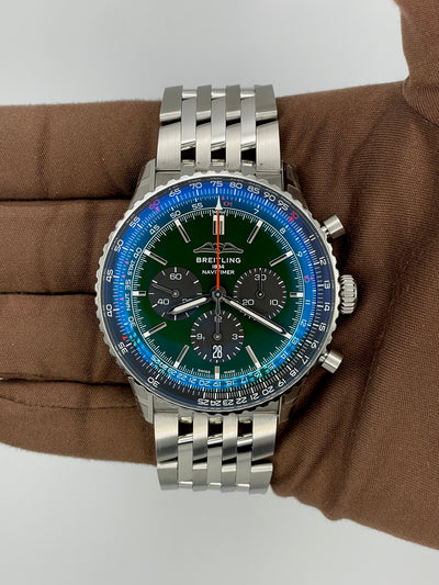 2025 Breitling Navitimer B01 Chronograph 46mm Stainless Steel AB0137241L1A1