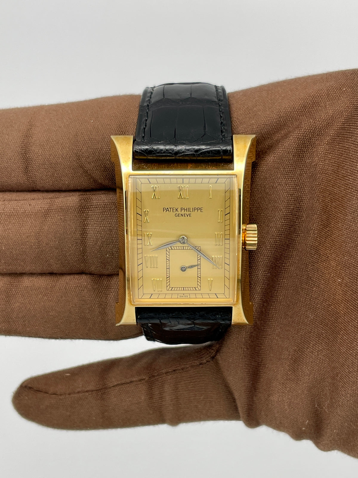 1997 Patek Philippe Pagoda 41mm Yellow Gold 5500J