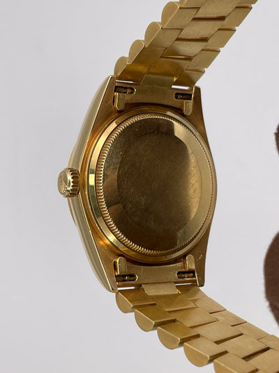 1985 Rolex Day-Date 36mm Yellow Gold 18038