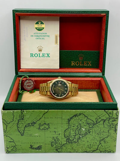 1985 Rolex Day-Date 36mm Yellow Gold 18038