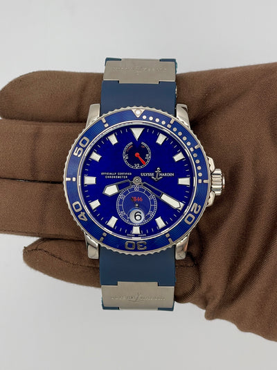 2006 Ulysse Nardin Marine Diver Enamel dial 42mm White Gold 260-32-3A