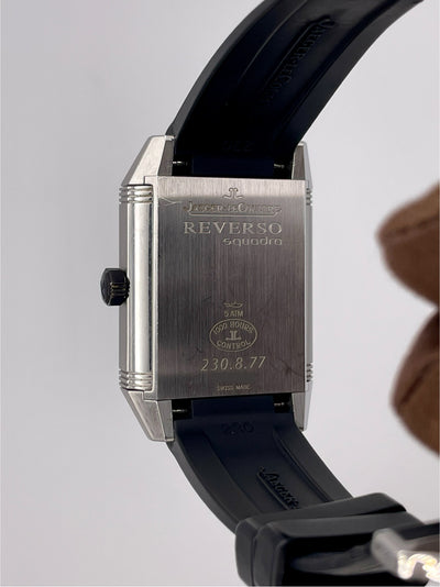 2010 Jaeger-LeCoultre Reverso Squadra 35mm Stainless Steel 230.8.77
