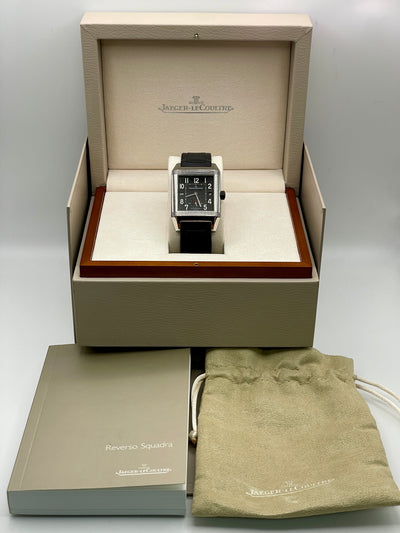 2010 Jaeger-LeCoultre Reverso Squadra 35mm Stainless Steel 230.8.77