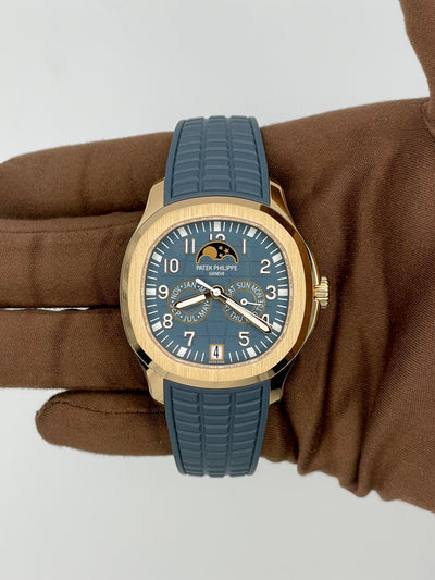 2025 Patek Philippe Aquanaut Luce Annual Calendar 40mm Rose Gold 5261R-001
