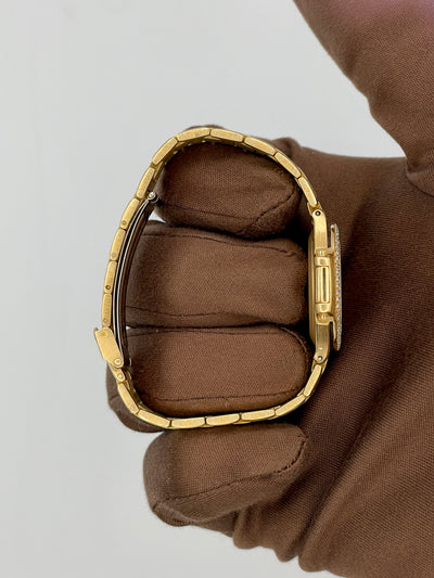 1995 Patek Philippe Nautilus Factory Diamond Bezel 27mm Yellow Gold 4700/2J