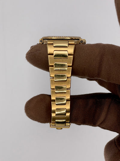 1995 Patek Philippe Nautilus Factory Diamond Bezel 27mm Yellow Gold 4700/2J