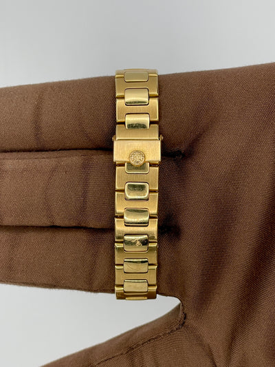 1995 Patek Philippe Nautilus Factory Diamond Bezel 27mm Yellow Gold 4700/2J