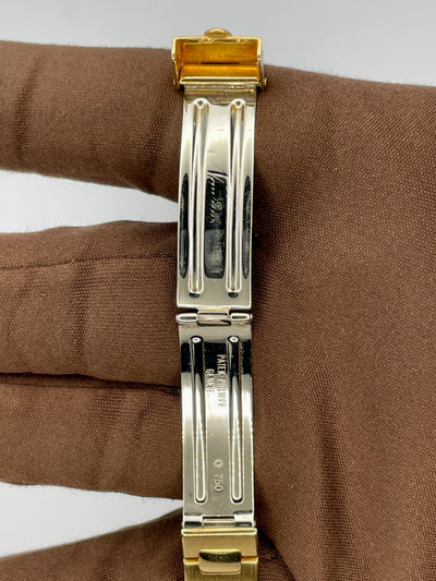 1995 Patek Philippe Nautilus Factory Diamond Bezel 27mm Yellow Gold 4700/2J