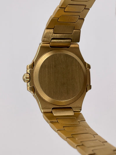 1995 Patek Philippe Nautilus Factory Diamond Bezel 27mm Yellow Gold 4700/2J