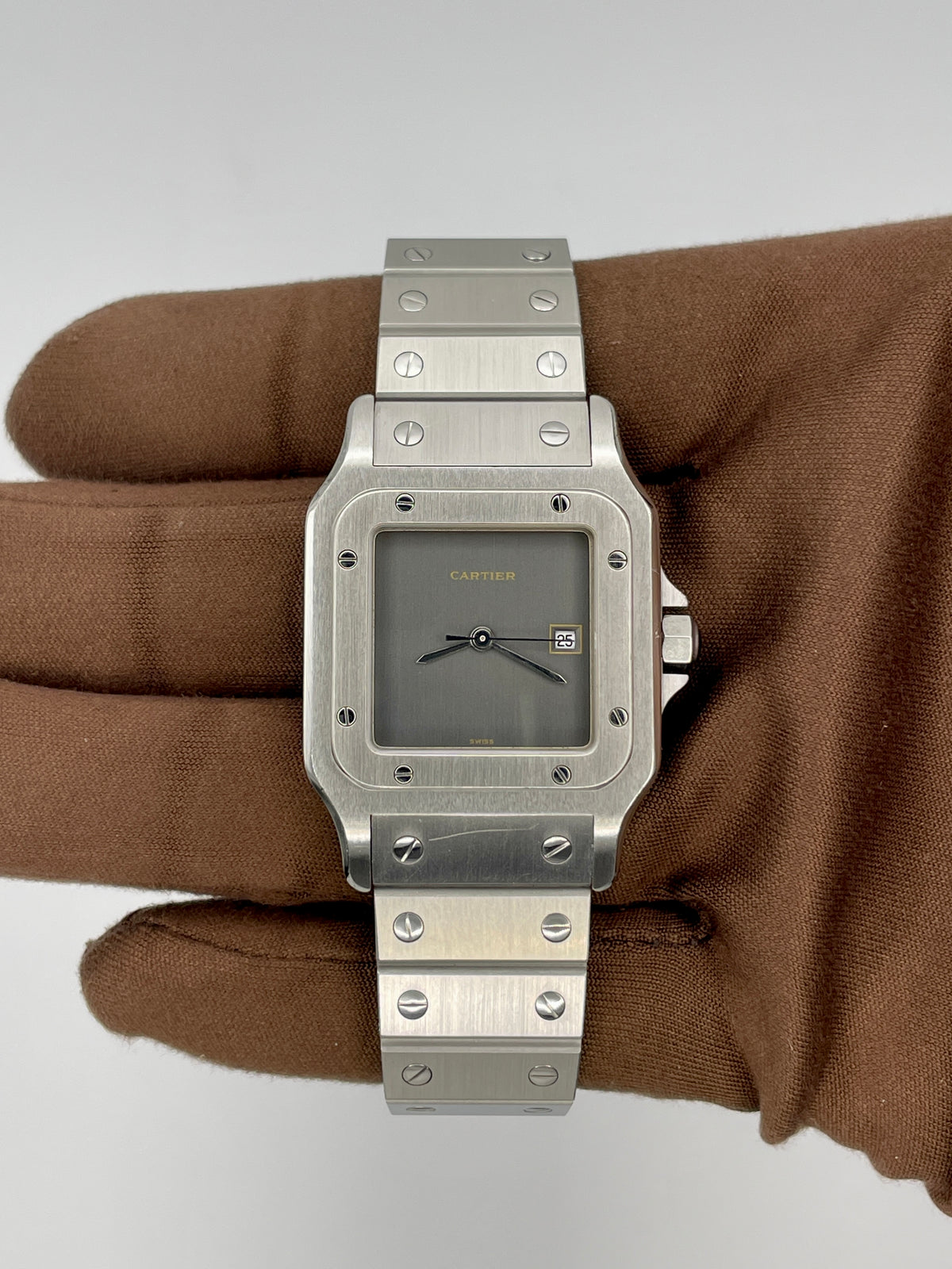 1987 Cartier Santos Carree 29mm Stainless Steel 2960