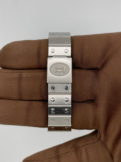 1987 Cartier Santos Carree 29mm Stainless Steel 2960