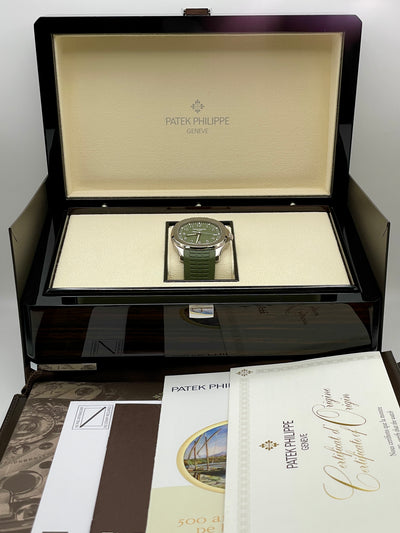 2023 Patek Philippe Aquanaut 42mm White Gold 5168G-010