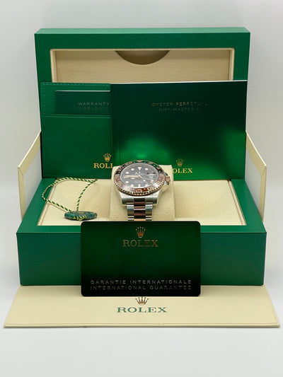 2023 Rolex GMT-Master II "Root Beer" 40mm Stainless Steel/Rose Gold 126711CHNR