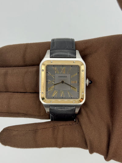 2025 Cartier Santos-Dumont Large 44 x 31mm Stainless Steel W2SA0036