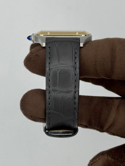 2025 Cartier Santos-Dumont Large 44 x 31mm Stainless Steel W2SA0036