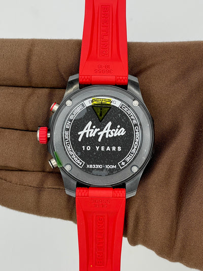 2025 Breitling Endurance Pro Air Asia Air Asia 38mm Composite X833103A1B1S1