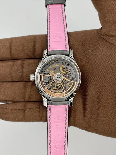 2025 H. Moser & Cie. Endeavour Small Seconds Concept Pop Burmese Jade and Pink Opal Dial 38mm Stainless Steel 1202-1205